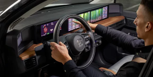 Honda e silnik elektryczny samochód cena osiągi moc napęd