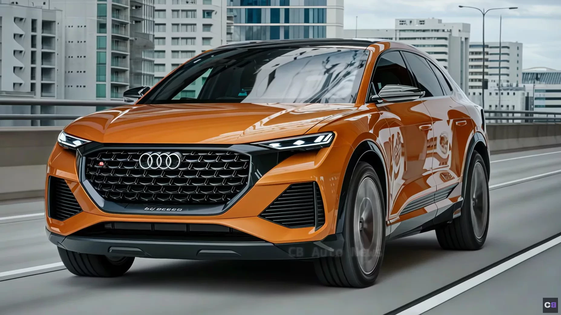 Jedna z wizualizacji nowego Audi Q3 Sportback