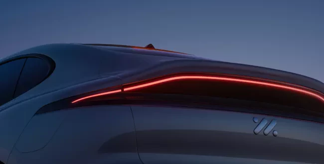 Sedan IM LS6 dostanie logo MG