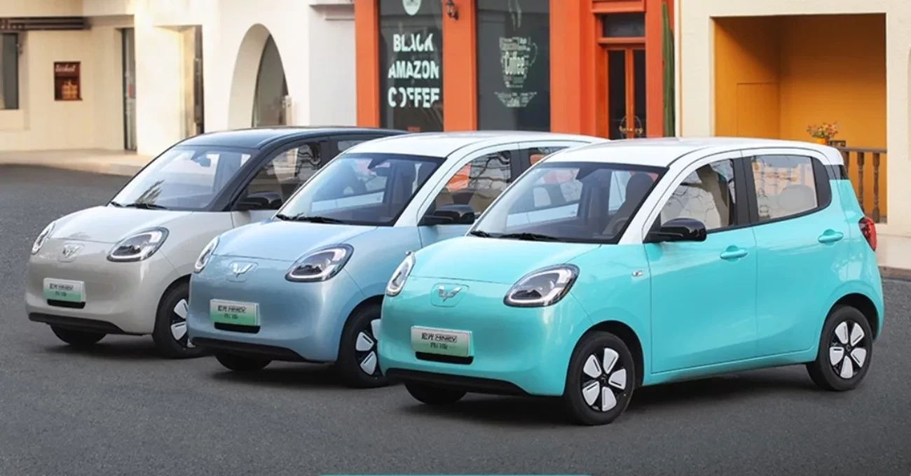 SAIC Wuling Hongguang MINIEV kolory