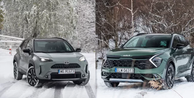 Toyota Yaris Cross / Kia Sportage / crossover / SUV