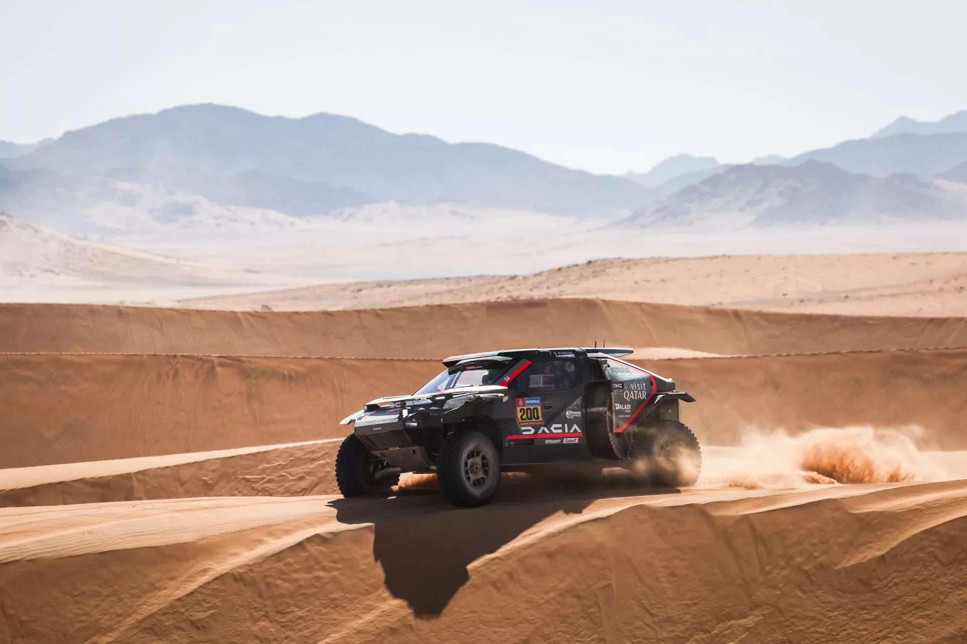 Rajd Dakar The Dacia Sandriders Sandrider Sebastien Loeb Nasser Al-Attiyah