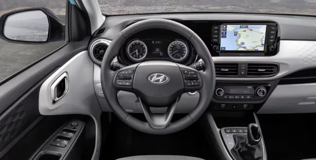 Hyundai i10 wnętrze