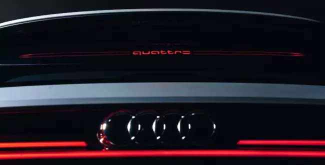 Audi Mapping light spoiler