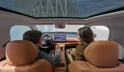 Leapmotor C10 wnętrze