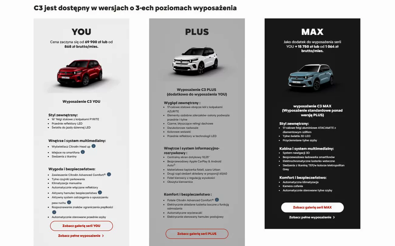 Citroen C3 oferta
