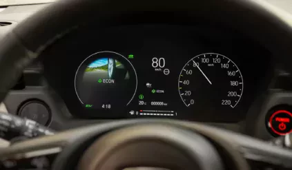 Honda HRV cyfrowe zegary