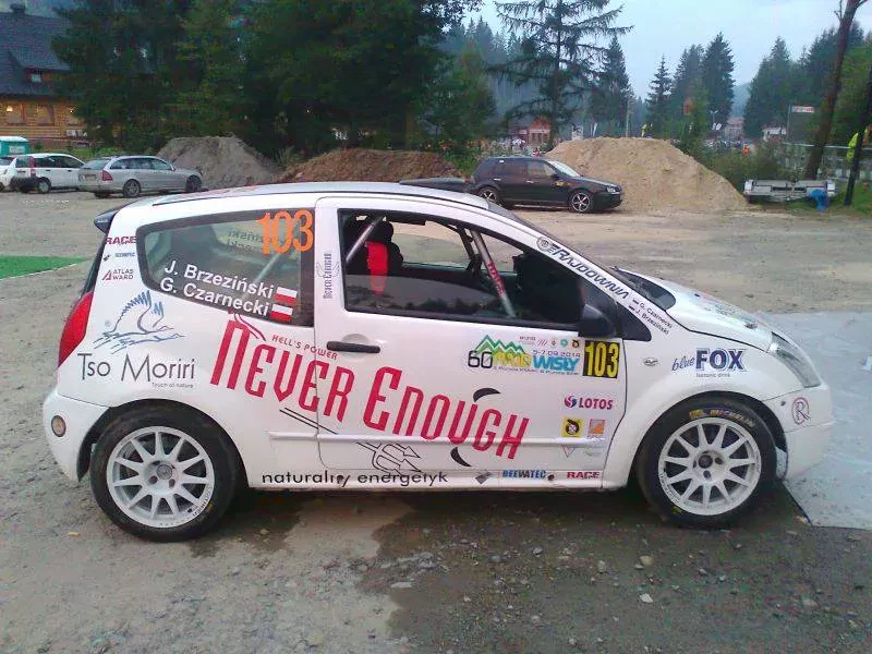 Jakub Brzezinski Colin RSMP mistrzostwa Polski IS Racing Citroen C3 Rally2