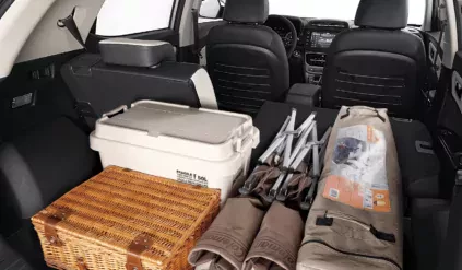 SUV Tivoli widok bagażnika