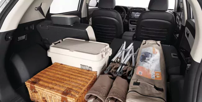 SUV Tivoli widok bagażnika