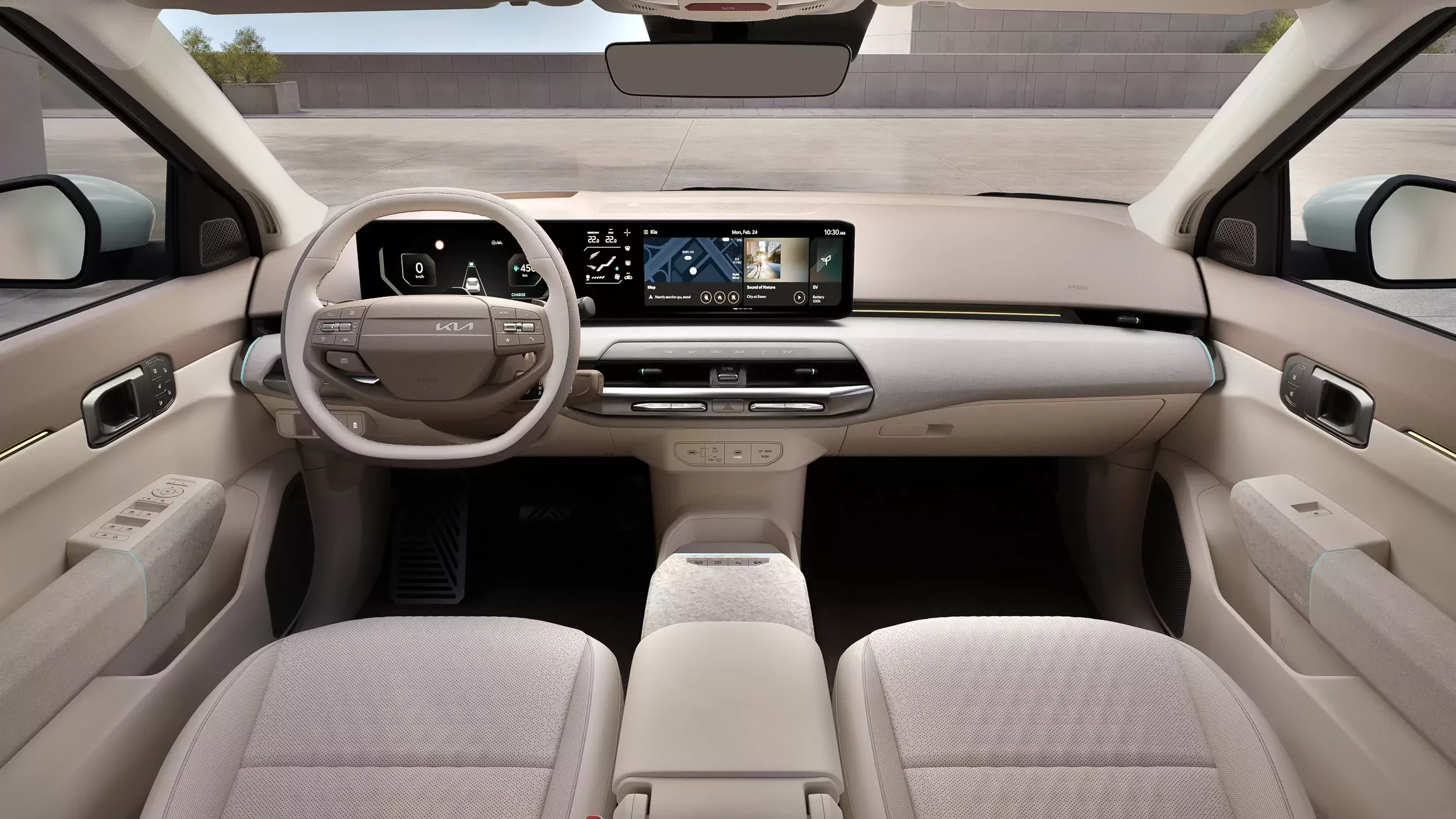 wnętrze Kia EV4 EV 2026