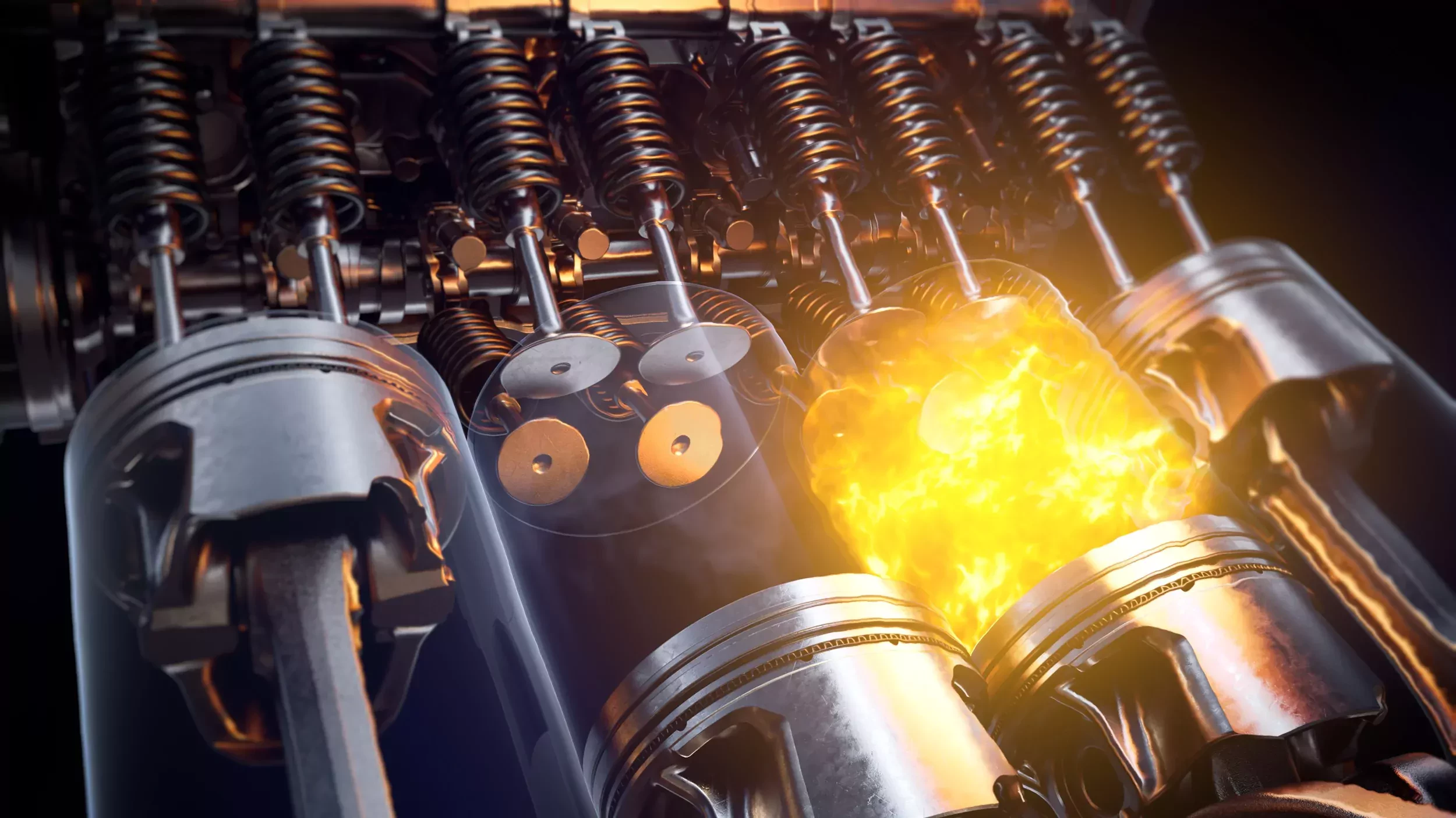 silnik VW EA 888 tłoki