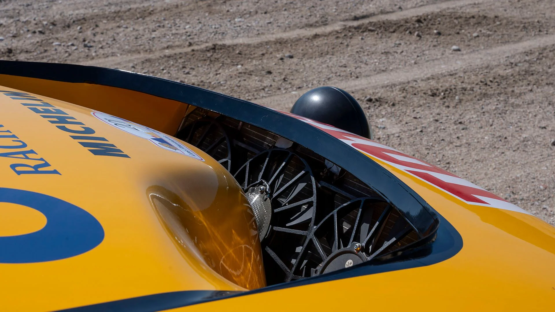 Citroen ZX Rallye Raid 1990 dodatkowe wentylatory