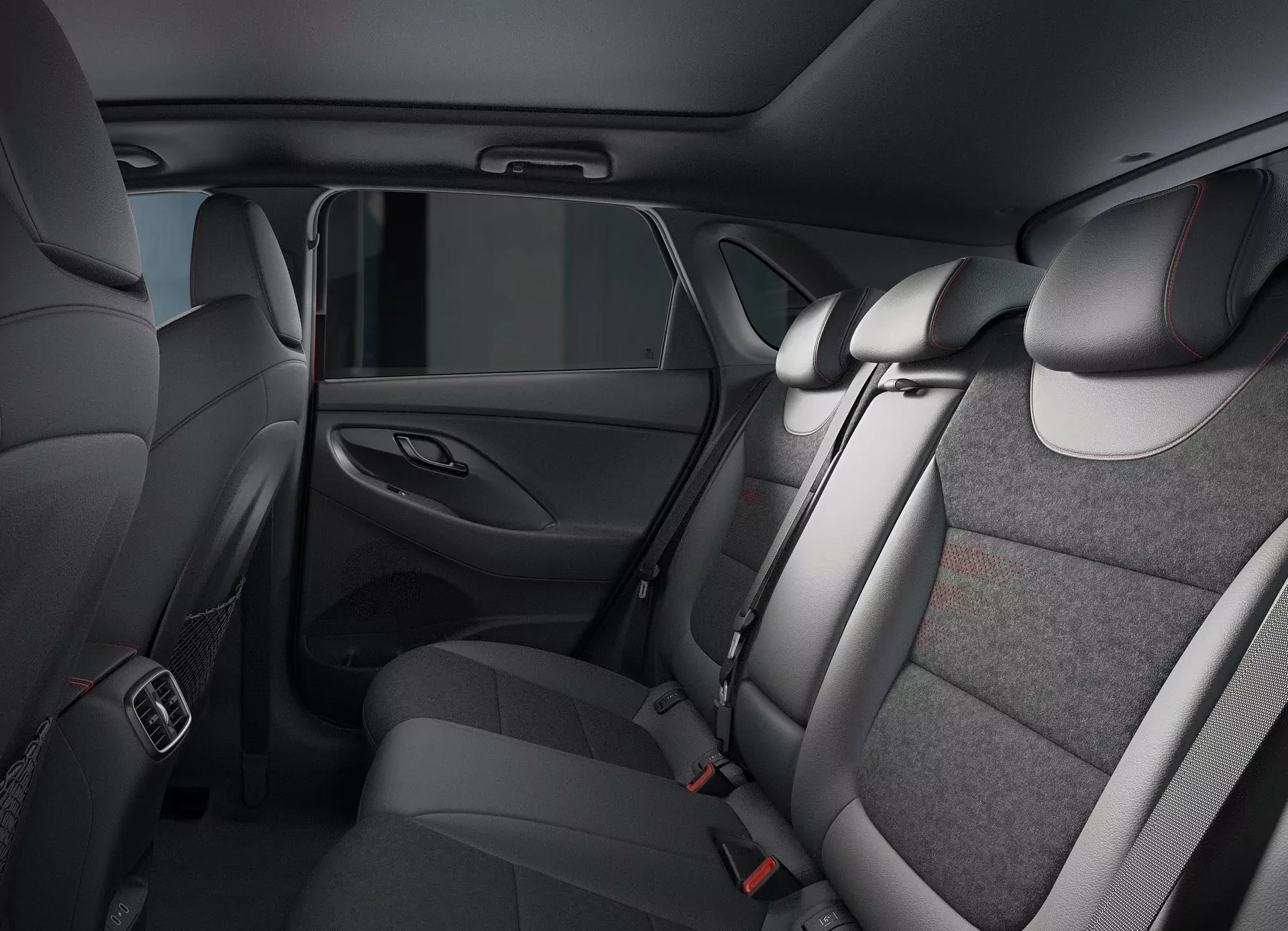 Hyundai i30 Hatchback wnętrze tylna kanapa