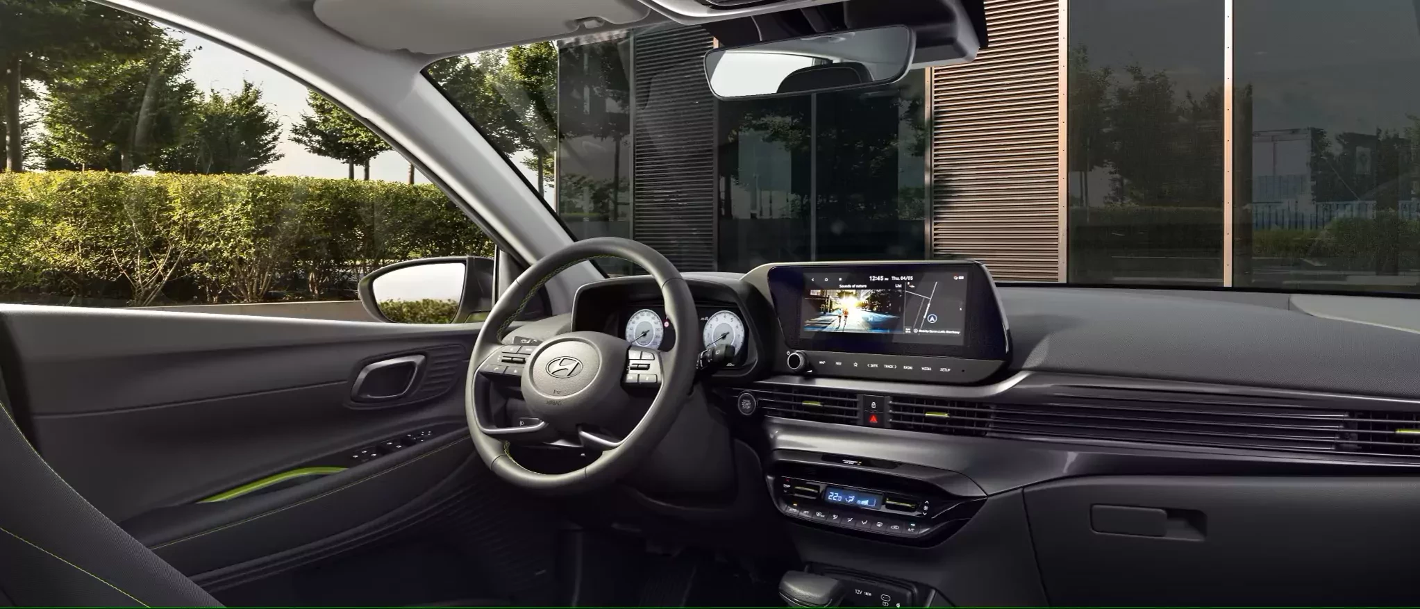 Widok wnętrza modelu Hyundai_i20