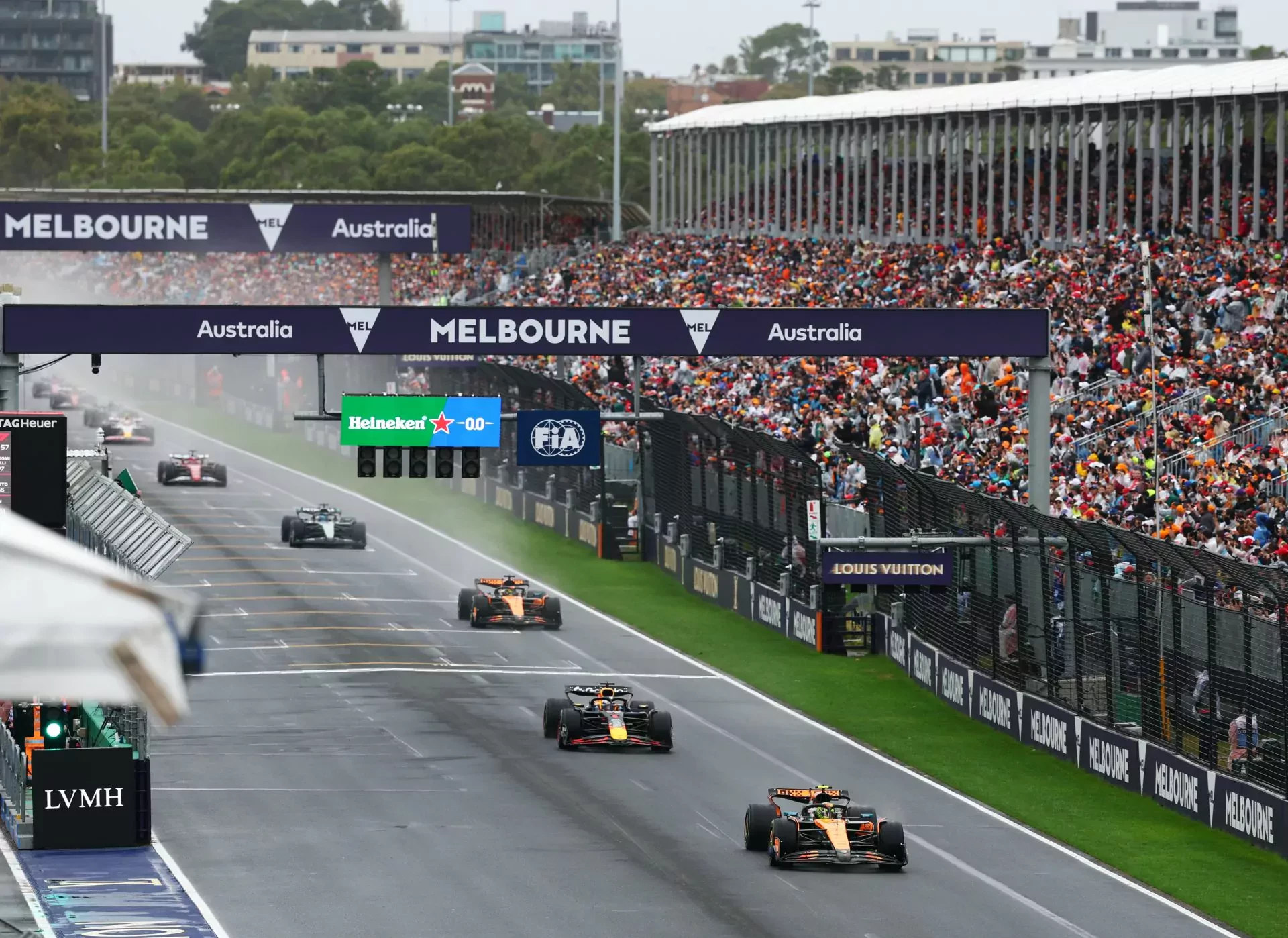 F1 Formuła 1 Grand Prix Australii wyścig wyniki punkty klasyfikacja Norris Verstappen
