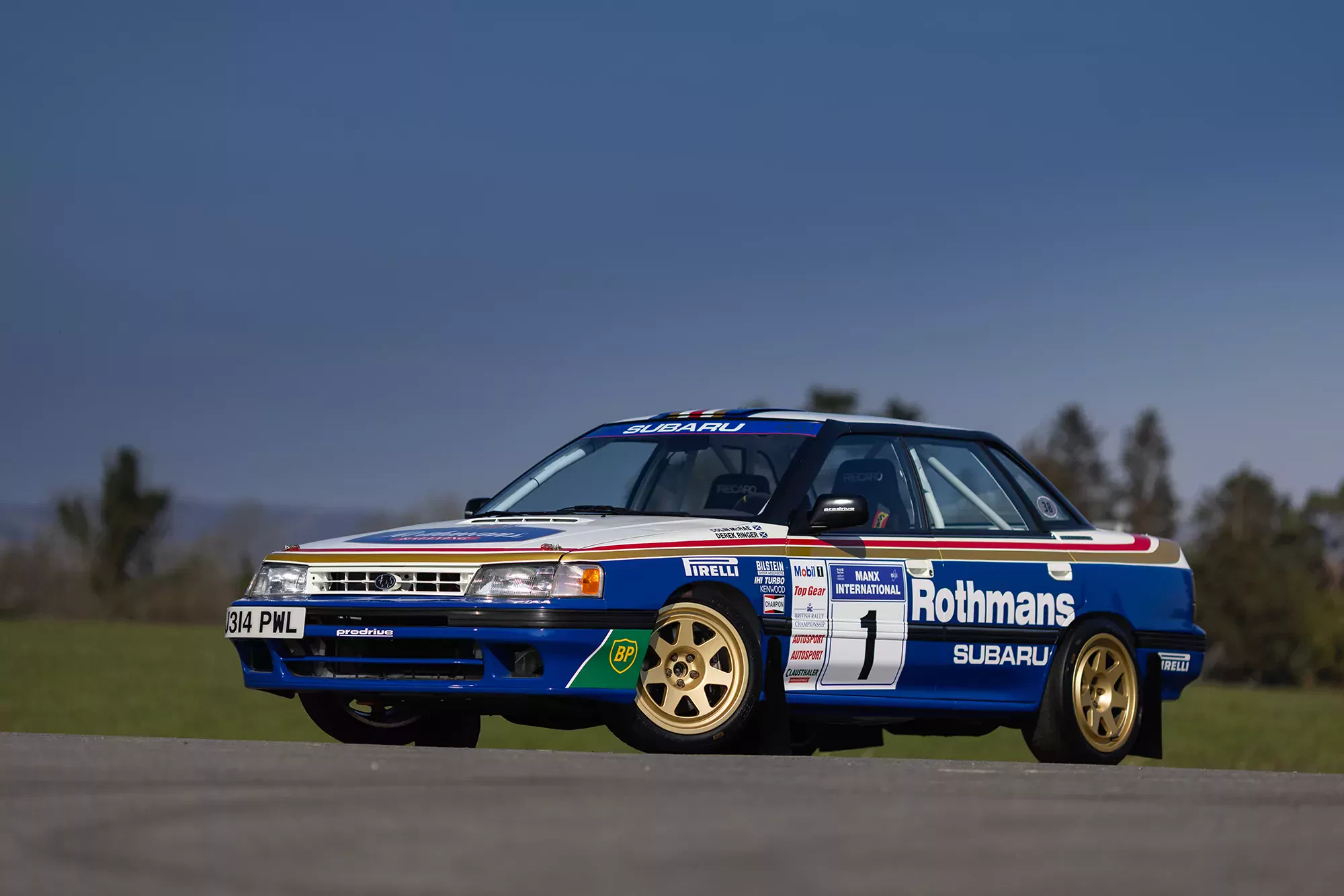 Subaru Legacy RS gr. A J314 PWL Colin McRae 1992