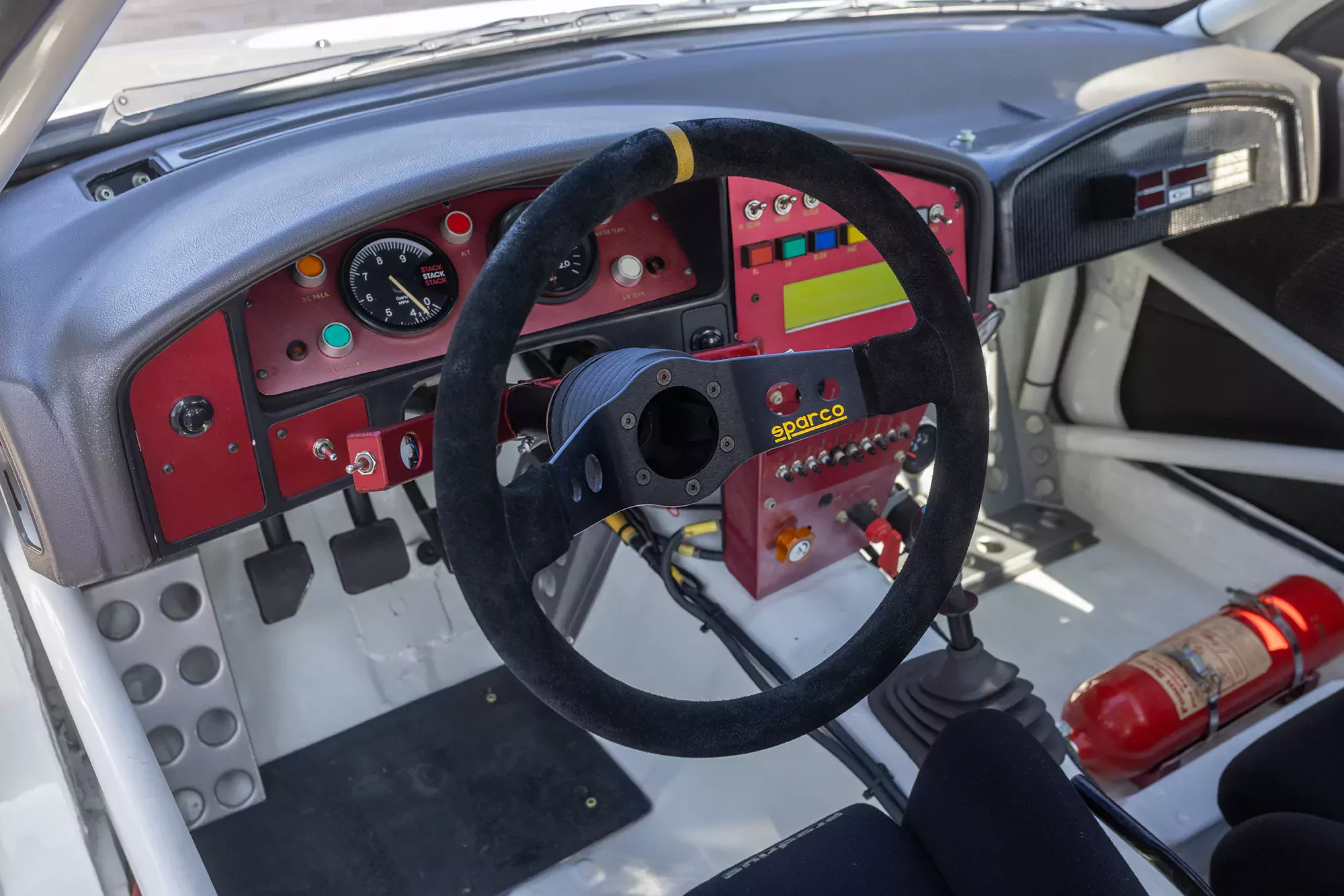 Subaru Legacy RS gr. A wnętrze Colin McRae 1992