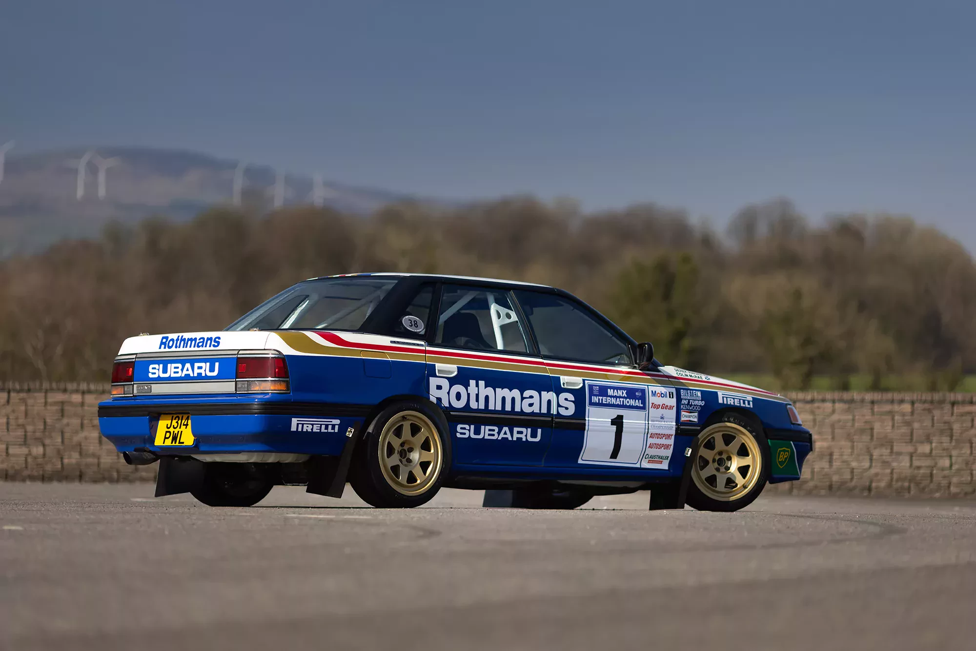 Subaru Legacy RS gr. A J314 PWL Colin McRae 1992