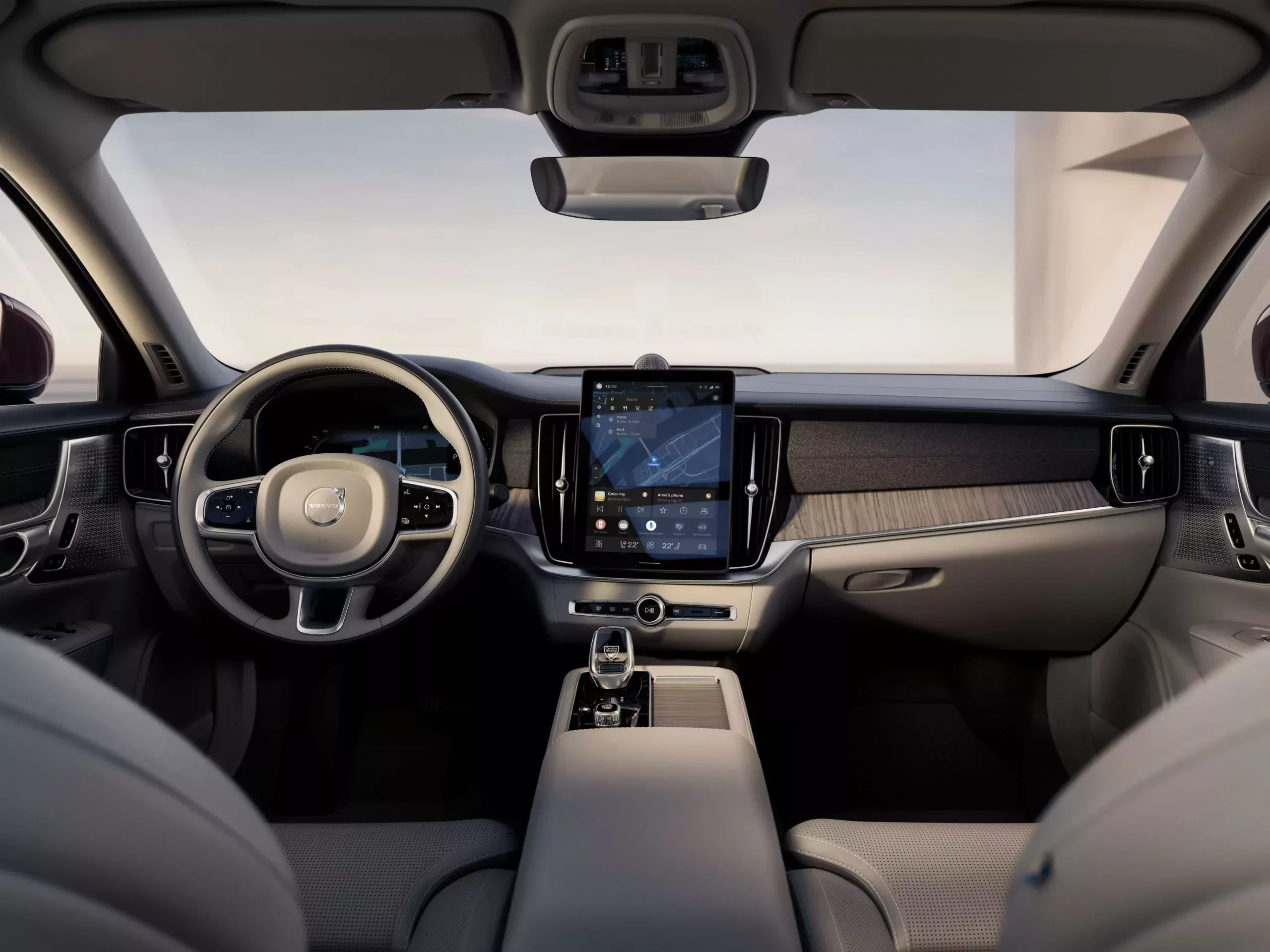 Refreshed Volvo S90 exterior