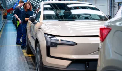 Volvo EX30 rozpoczęcie europejskiej produkcji w Gandawie