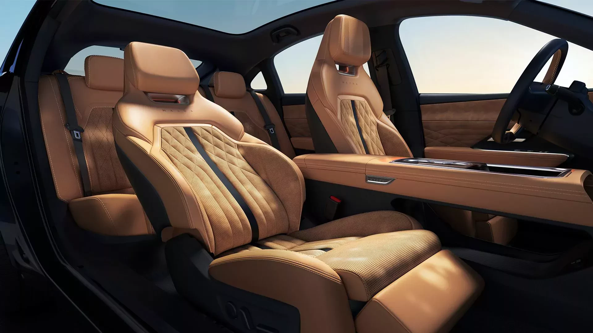 wnętrze Mazda 6e EV 2025