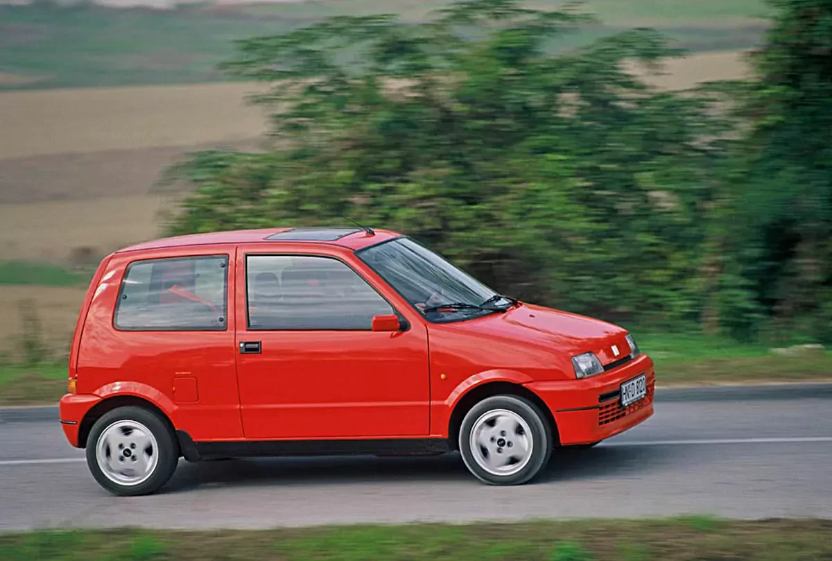 Fiat Cinquecento silnik cena spalanie moc używane otomoto olx ceny