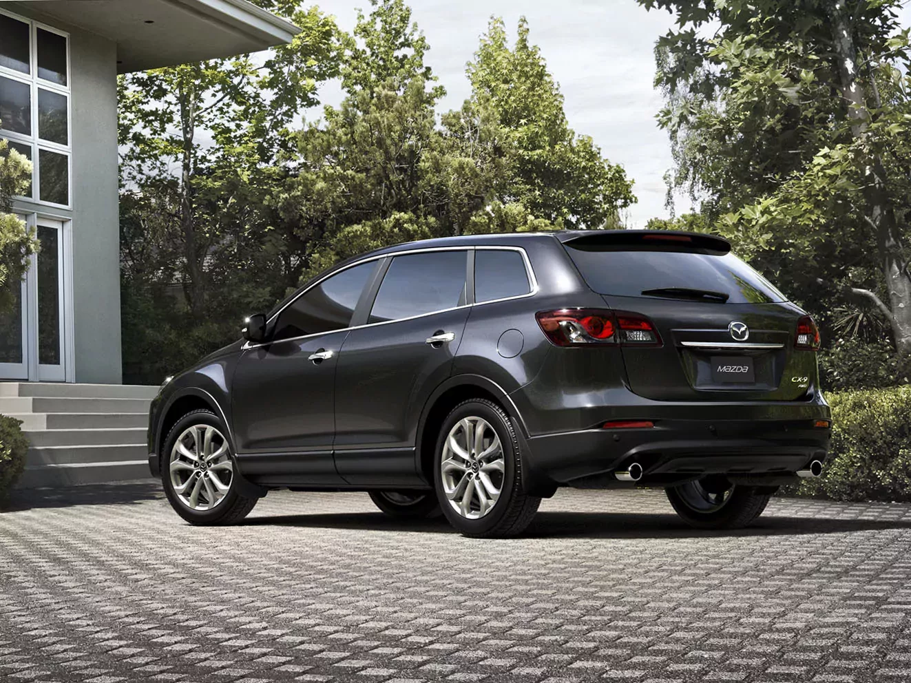 Mazda CX-9 silnik cena spalanie moc osiagi 7 miejscowy SUV V6