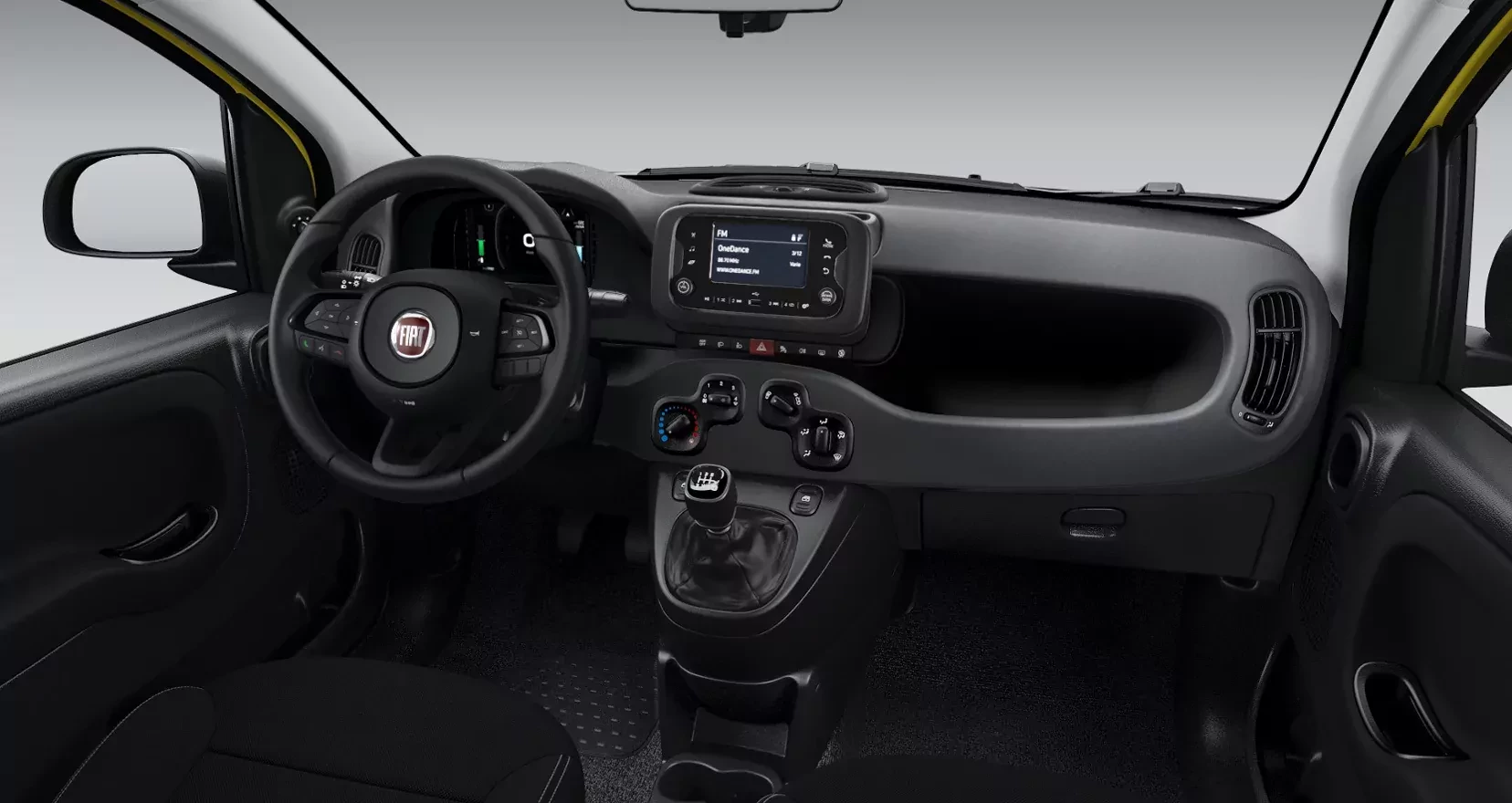 Wnętrze Fiat Panda