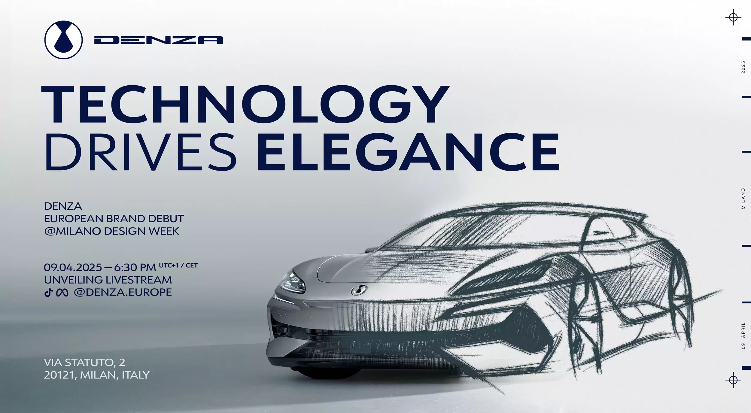 Europejski debiut marki Denza