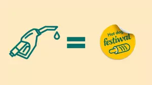 Hot Dog Festiwal Shell / jak zdobyć naklejki?