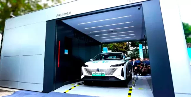 Stacja wymiany baterii CATL