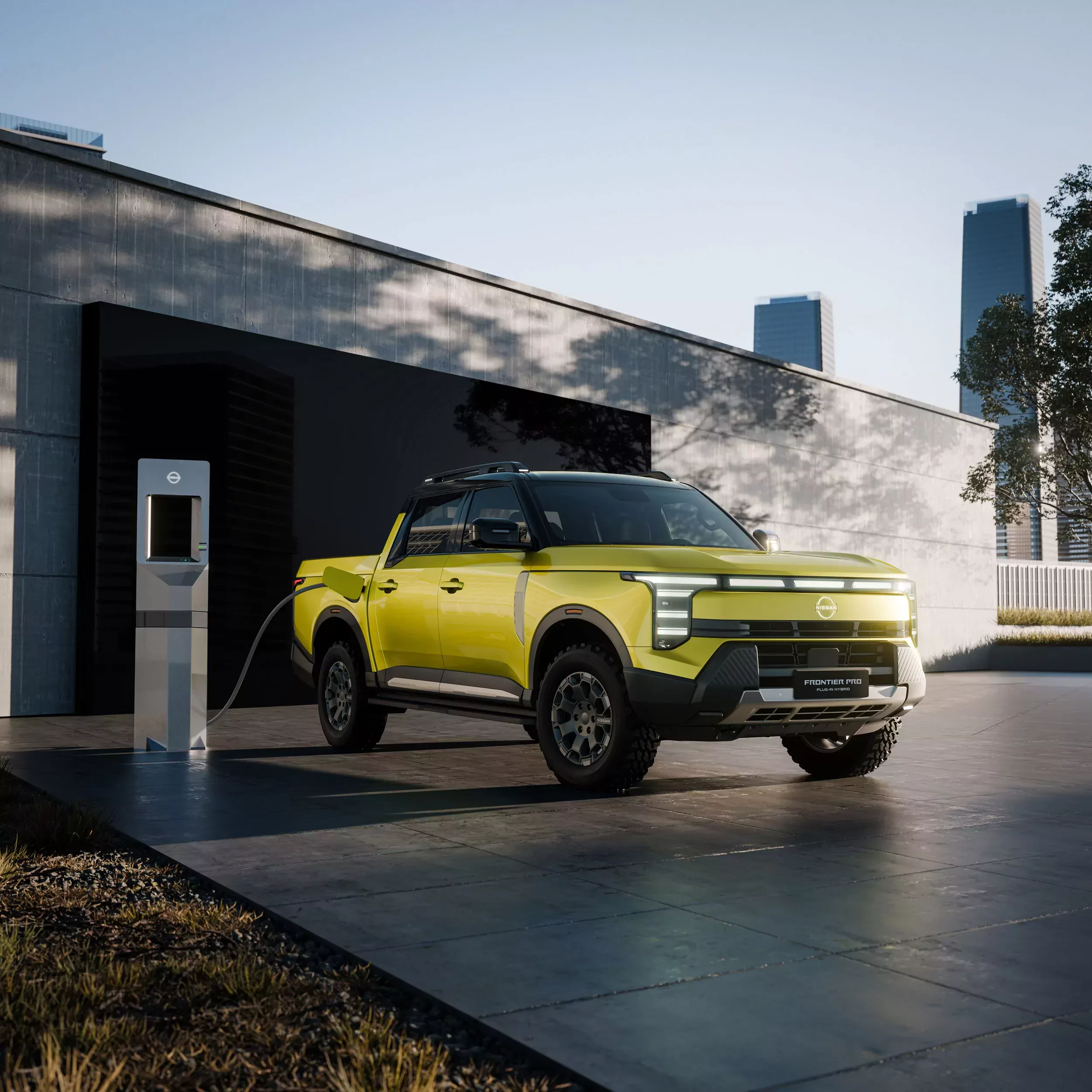 Chiński odpowiednik modelu Santana Nissan Frontier Pro plug-in hybrid