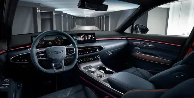 Genesis GV70 cena silnik spalanie SUV moc osiągi ceny nowy używany