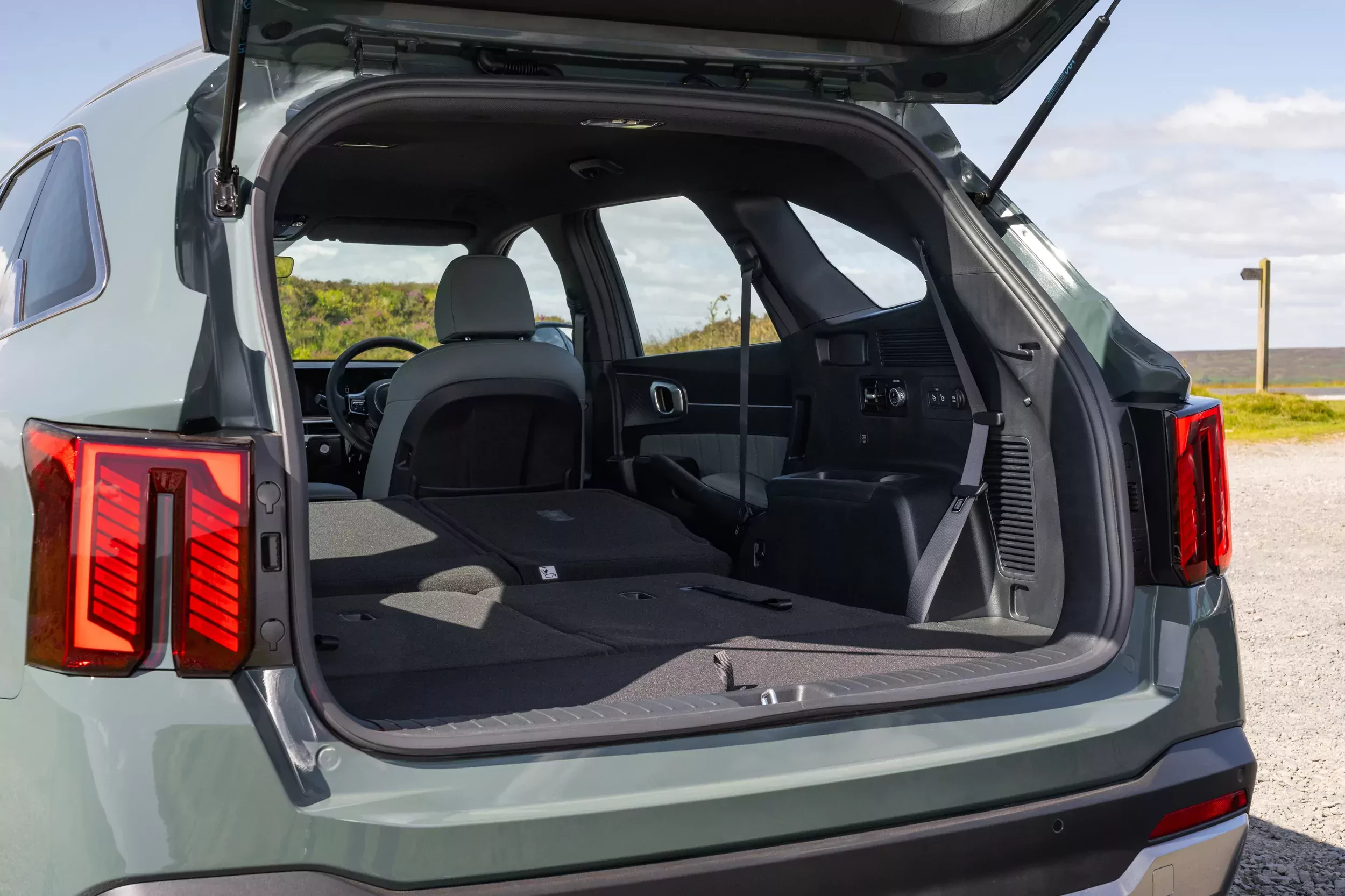 Kia Sorento 7 osob bagażnik