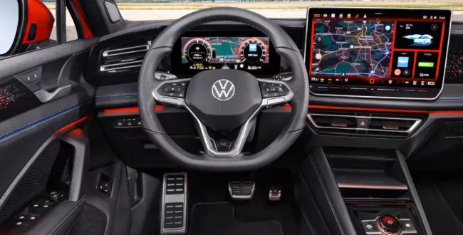 Volkswagen Tiguan wnętrze