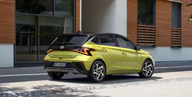 hyundai i20 tyl