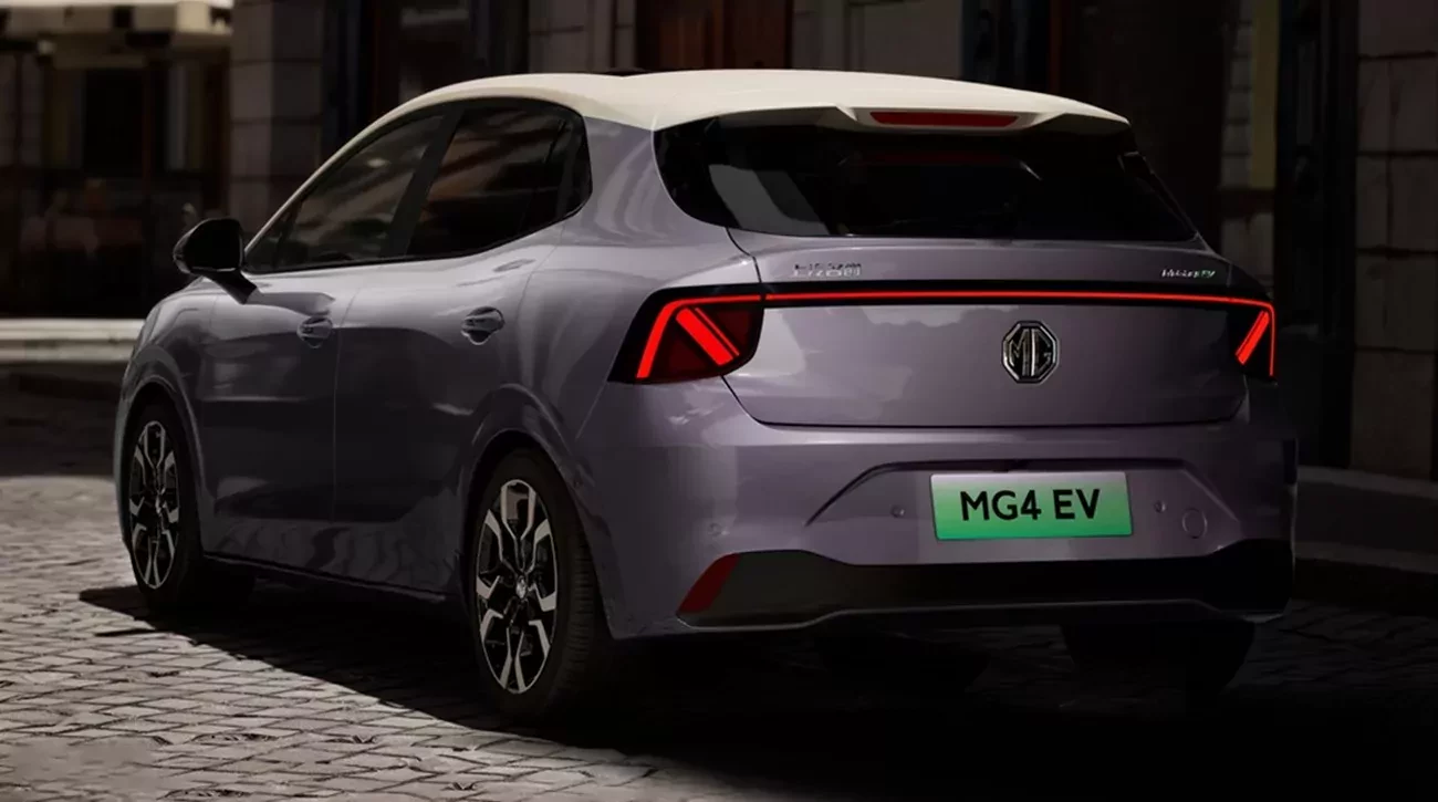 Nowe MG4 EV 2025