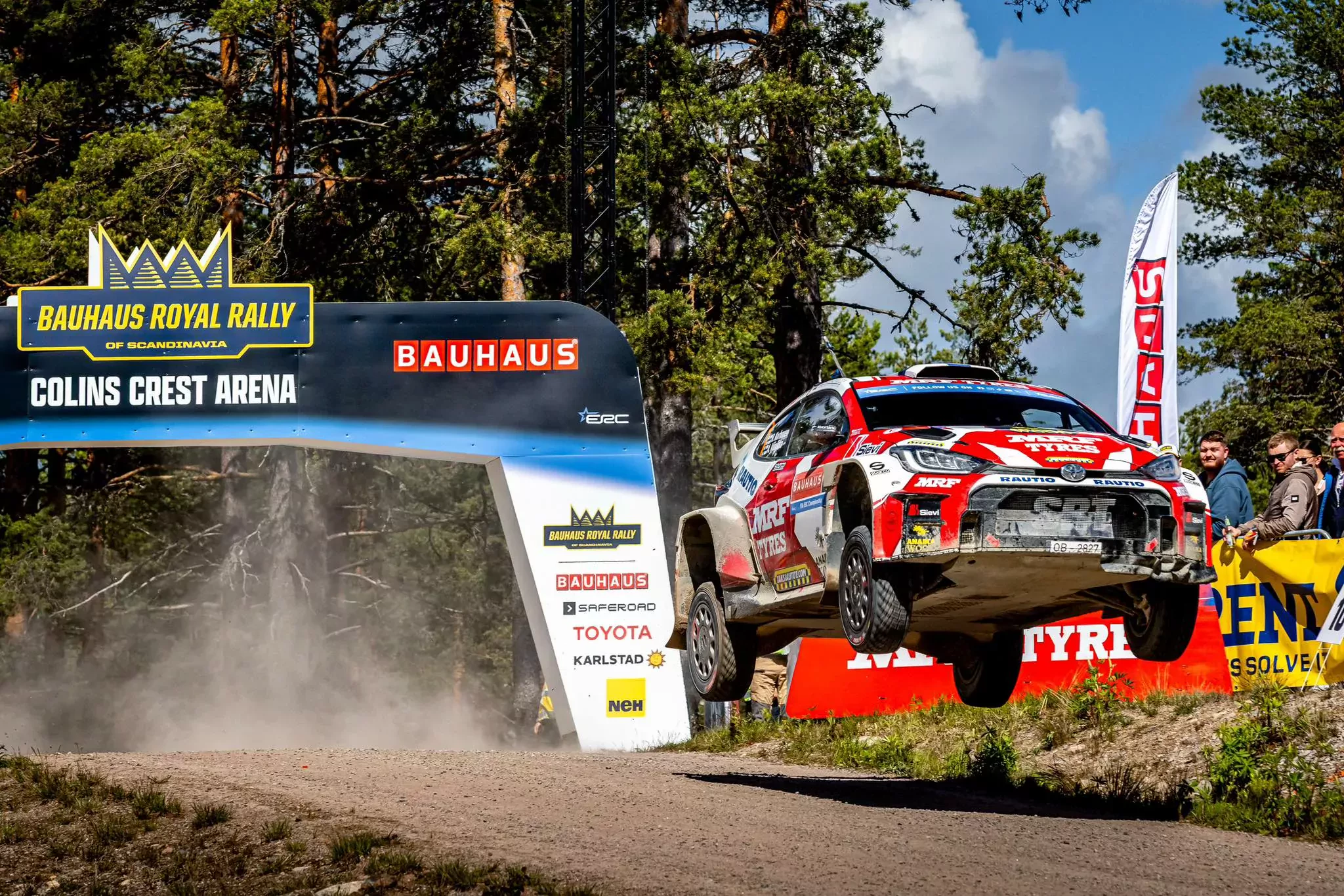 Roope Korhonen / Anssi Viinikka / Toyota GR Yaris Rally2 / Królewski Rajd Skandynawii 2025 / ERC
