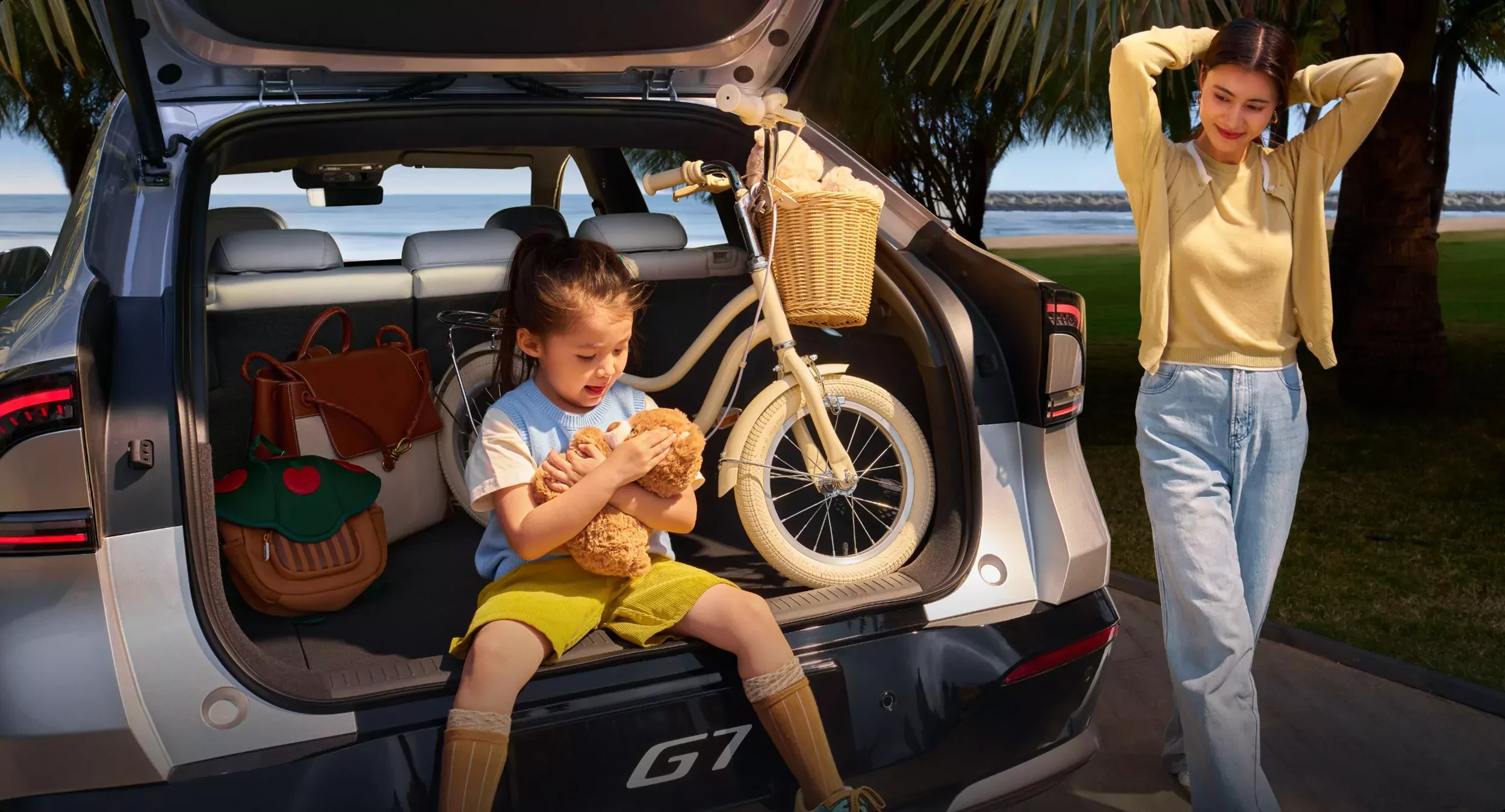 Bagaznik Xpeng G7 SUV