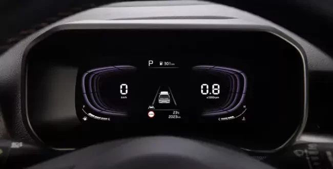 Kia Picanto wyświetlacz