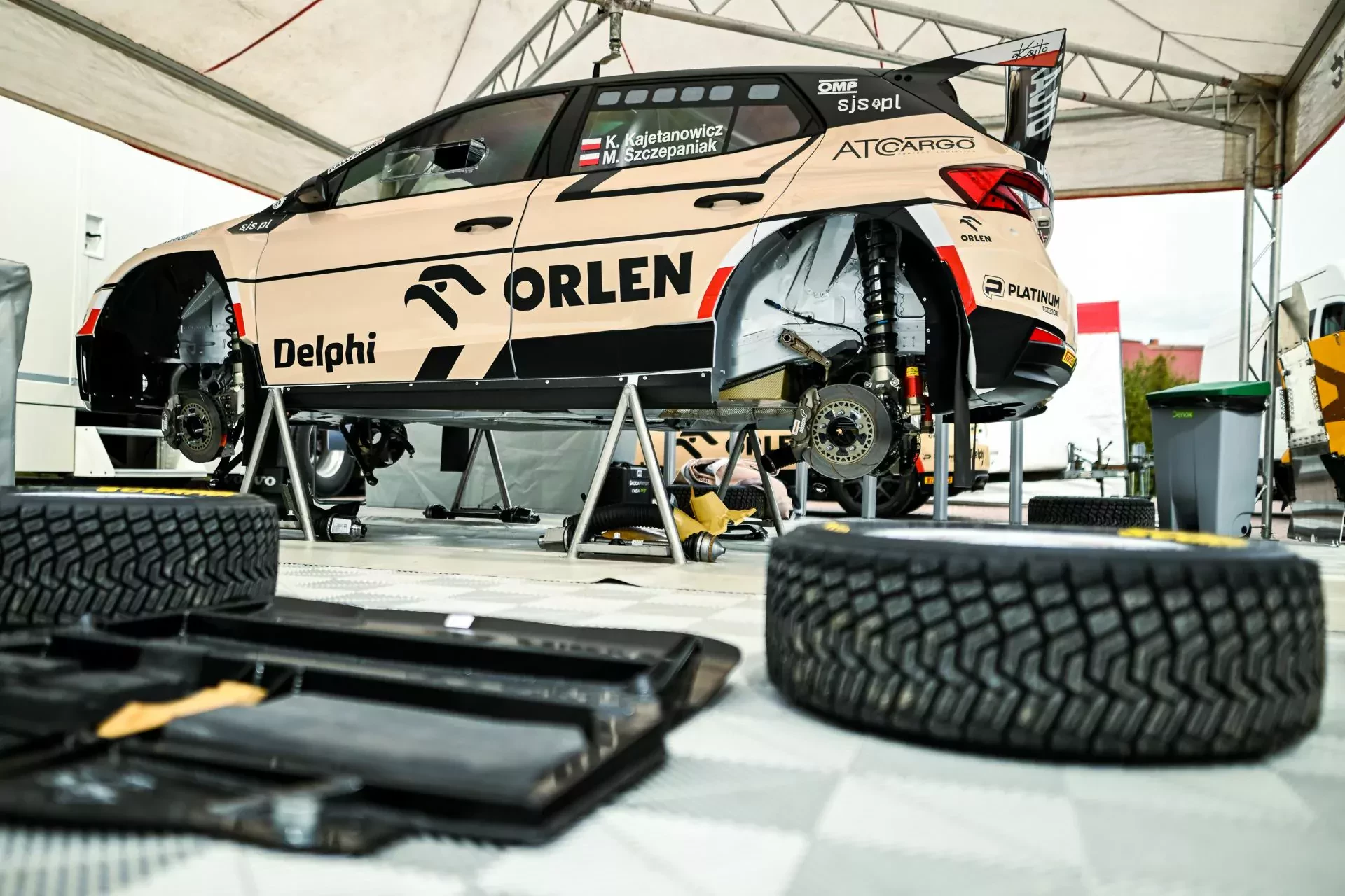 ORLEN OIL Rajd Polski ERC RSMP zapoznanie z trasą odbiór badanie kontrolne