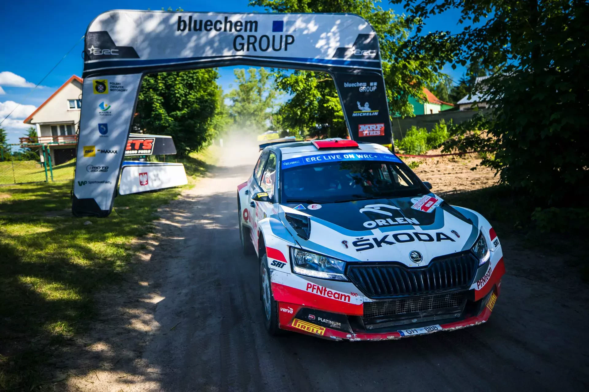ORLEN OIL Rajd Polski RSMP ERC Miko Marczyk