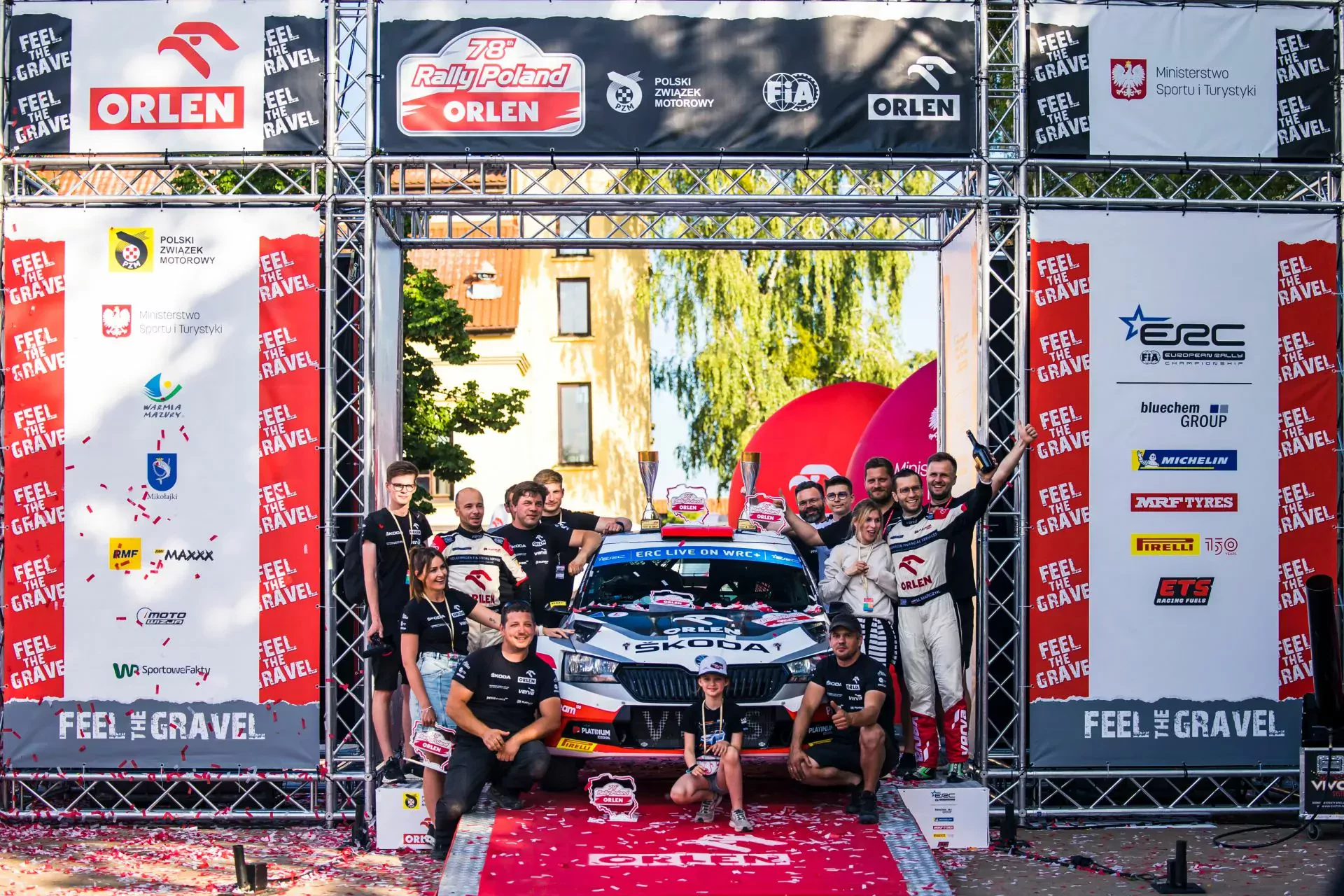 ORLEN OIL Rajd Polski RSMP ERC Miko Marczyk