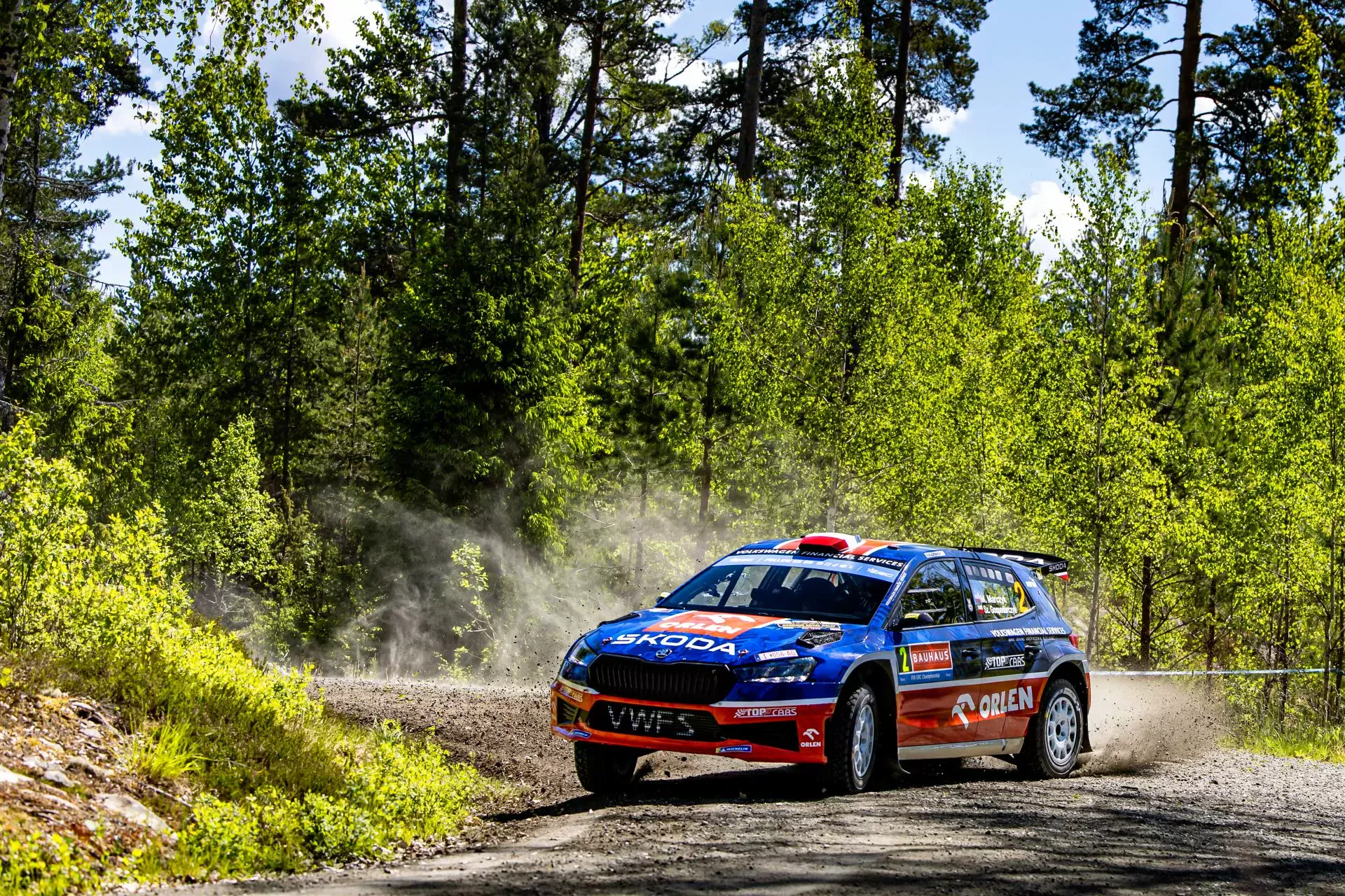 ORLEN OIL Rajd Polski lista zgłoszeń ERC mistrzostwa Europy Mikołajki Mazury