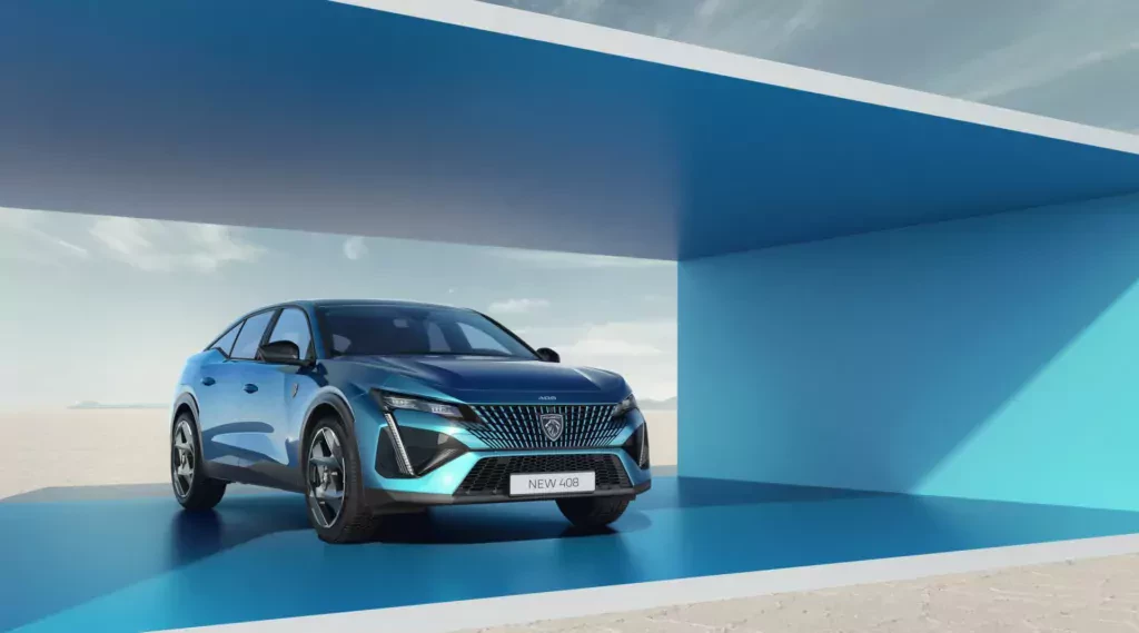 Peugeot 408 silnik cena spalanie hybryda moc benzyna ceny używany nowy