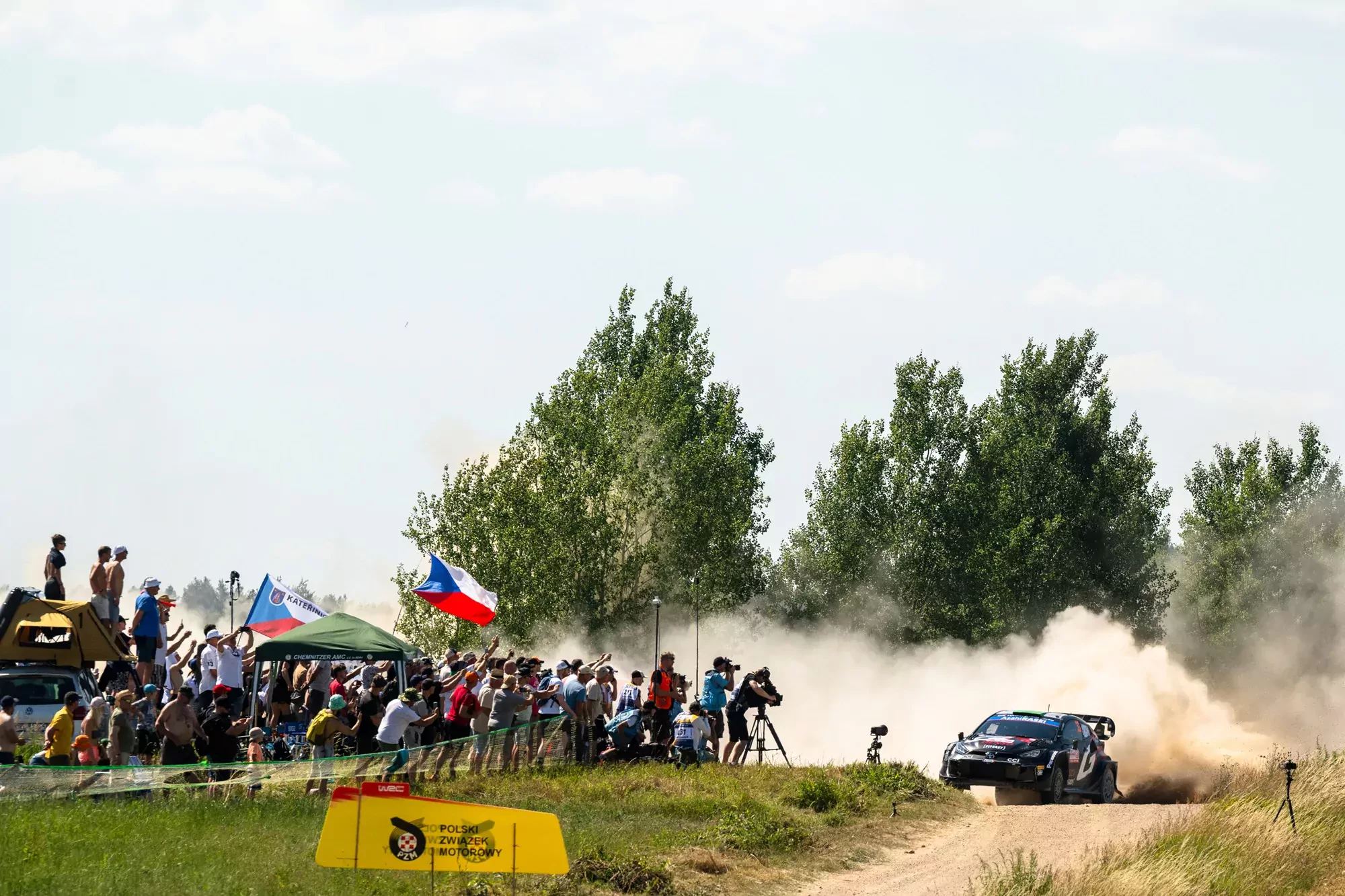 Elfyn Evans / Toyota GR Yaris Rally1 / Rajd Polski 2024 / WRC