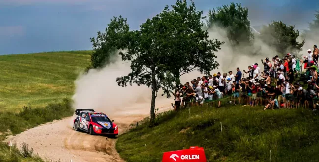 Andreas Mikkelsen / Hyundai i20 N Rally1 / Rajd Polski 2024 / WRC