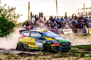 Igor Widłak / Daniel Dymurski / Ford Fiesta Rally3 / Rajd Węgier 2025 / ERC