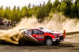 Mads Ostberg / Lucas Karlsson / Citroen C3 Rally2 / Królewski Rajd Skandynawii 2025 / ERC